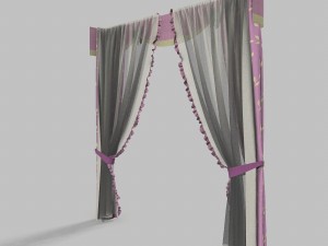 curtains 9 Modelo 3D