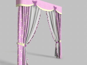curtains 9 Modelo 3D