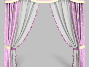 curtains 9 Modelo 3D