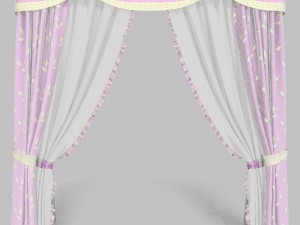 curtains 9 Modelo 3D