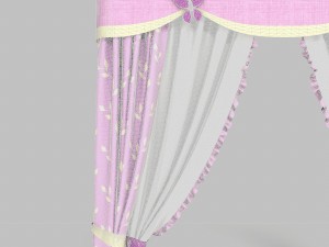 curtains 9 Modelo 3D