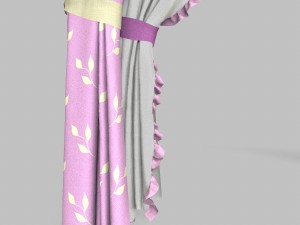 curtains 9 Modelo 3D