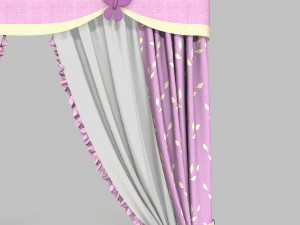 curtains 9 Modelo 3D