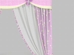 curtains 9 Modelo 3D