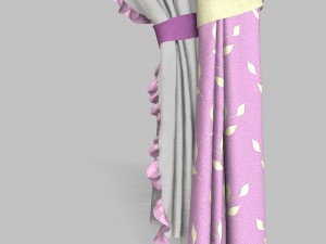 curtains 9 Modelo 3D