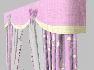 curtains 9 Modelo 3D