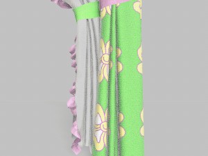 curtains 10 Model 3D