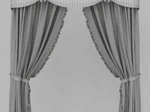 curtains 10 Model 3D