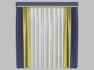 curtains 11  3D Model