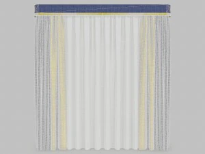 curtains 11 3D Model