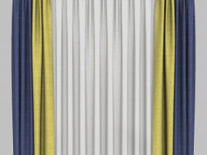 curtains 11 3D Model