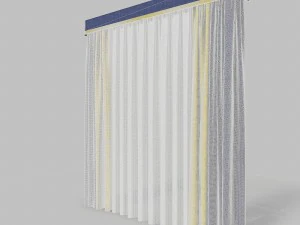 curtains 11 3D Model