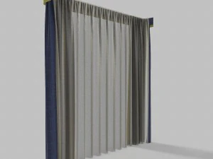 curtains 11 3D Model