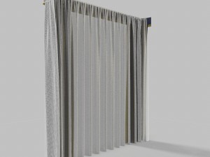 curtains 11 3Dモデル