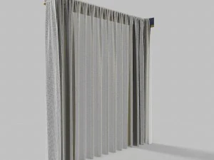 curtains 11 3D Model