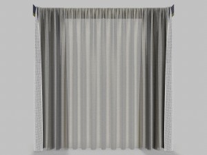 curtains 11 3Dモデル