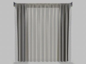 curtains 11 3D Model