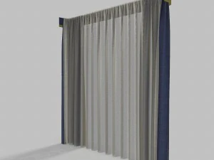 curtains 11 3D Model
