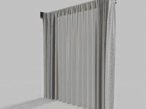 curtains 11 3Dモデル