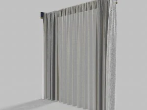 curtains 11 3D Model