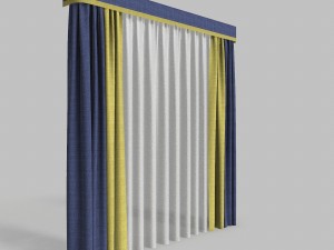 curtains 11 3Dモデル