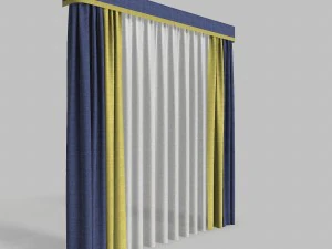 curtains 11 3D Model