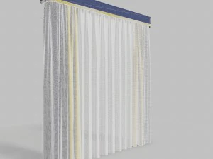 curtains 11 3D Model