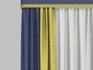 curtains 11 3D Model