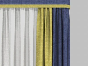 curtains 11 3D Model