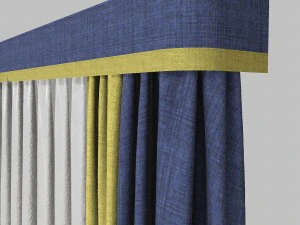 curtains 11 3D Model