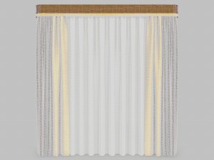 curtains 12 3D Model