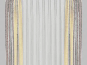 curtains 12 3D Model