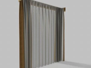 curtains 12 3D Model