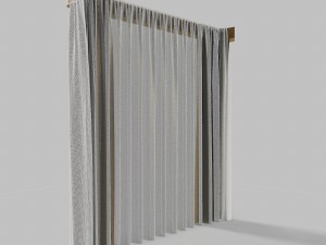 curtains 12 3D Model