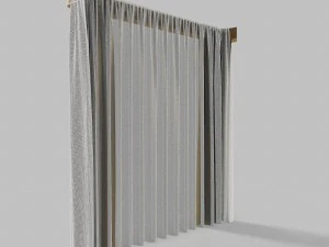 curtains 12 3D Model