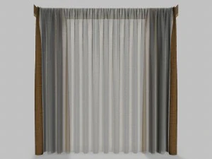 curtains 12 3D Model