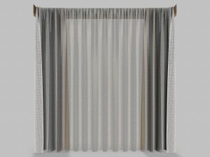 curtains 12 3D Model
