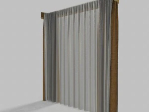 curtains 12 3D Model