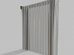 curtains 12 3D Model
