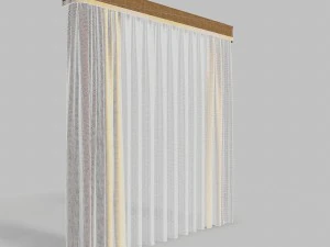 curtains 12 3D Model