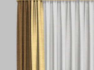 curtains 12 3D Model