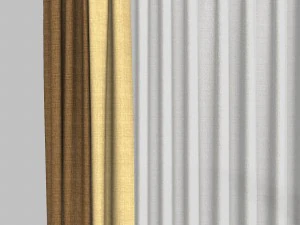 curtains 12 3D Model