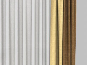 curtains 12 3D Model