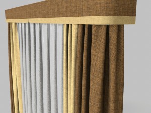 curtains 12 3D Model