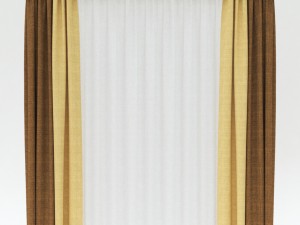 curtains 12 3D Model