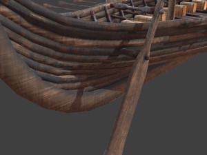 medieval ship Modelo 3D