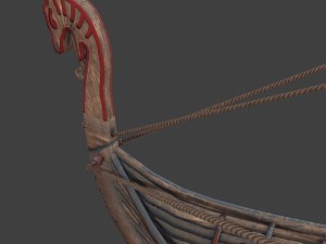 medieval ship Modelo 3D