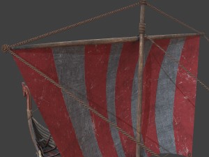 medieval ship Modelo 3D