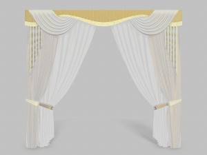 curtains 13 3D 模型