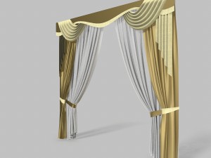 curtains 13 3D 模型